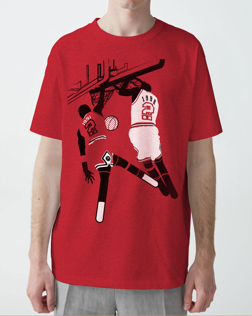 90s LEGACY Basketball Stance T-Shirt