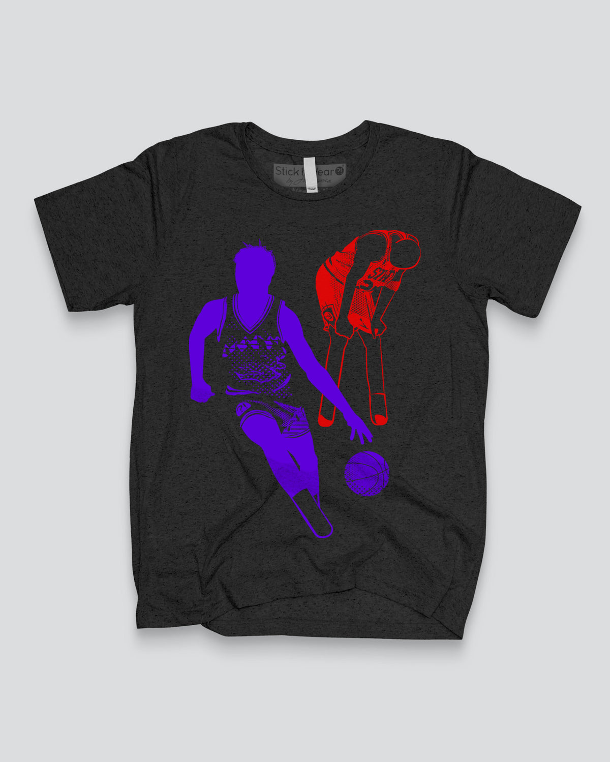 A SPECTACULAR MOVE 05 Basketball Stance T-Shirt