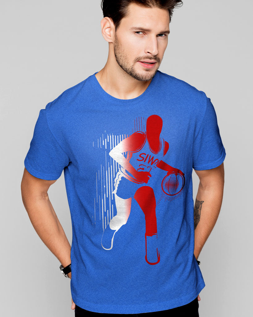 BAD BOY Basketball Stance T-Shirt
