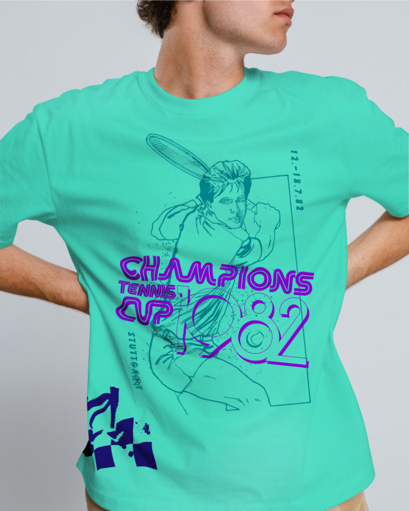 CHAMPION&#39;S CUP Vintage Tennis Tournament T-Shirt