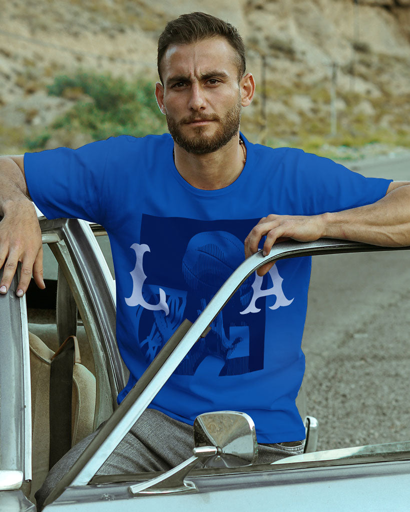LOS ANGELES Front Row Basketball T-Shirt