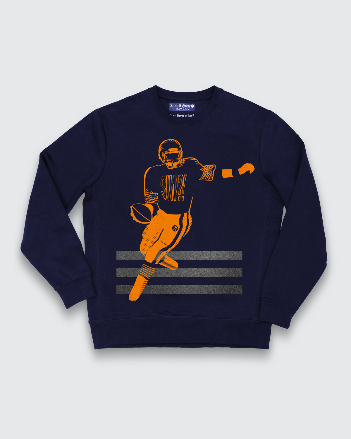 SWEET RUN Luxury Skybox Football Sweatshirt