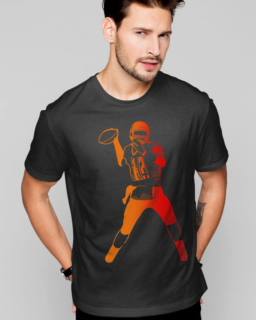TB VINTAGE Football Stance T-Shirt