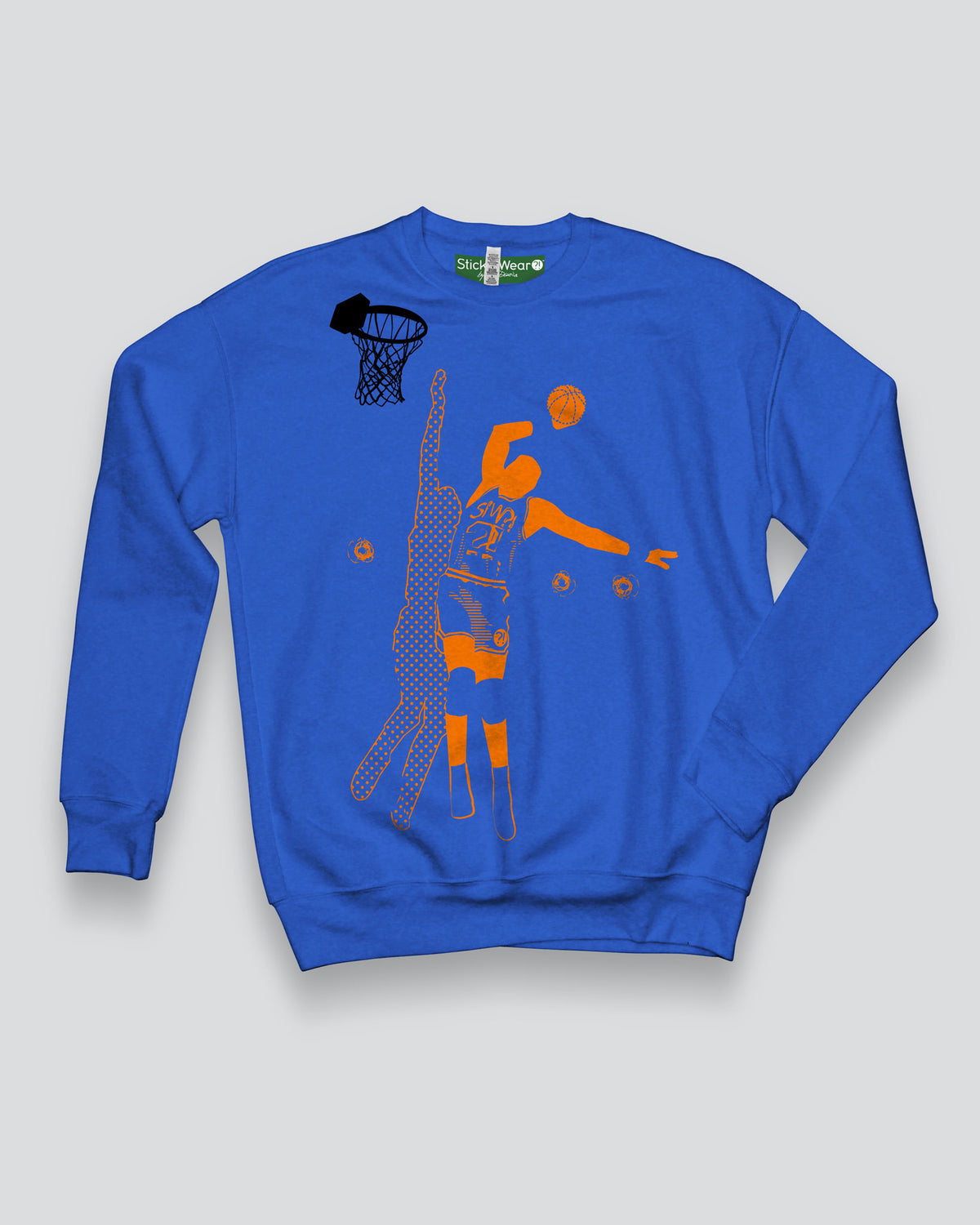YORK Sponge Fleece Basketball Stance Sweatshirt
