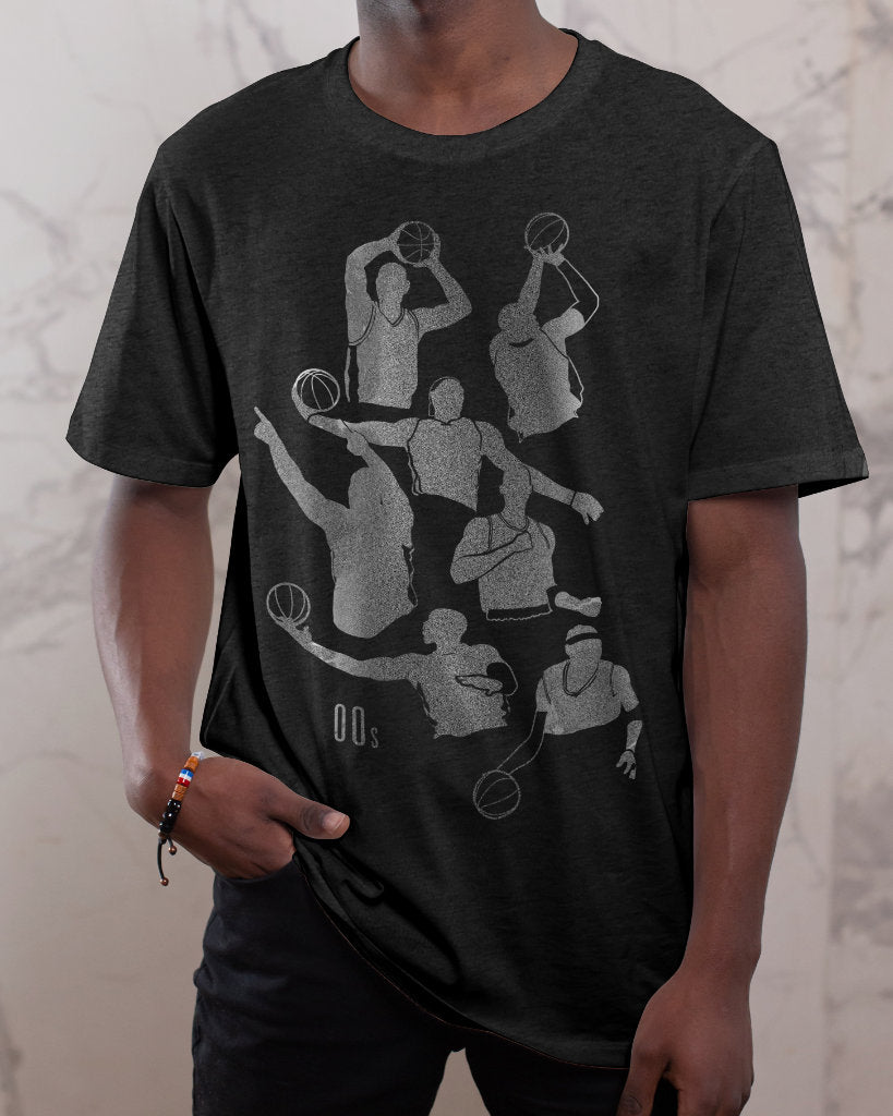 00s SILVER SURFER Decades Basketball T-Shirt