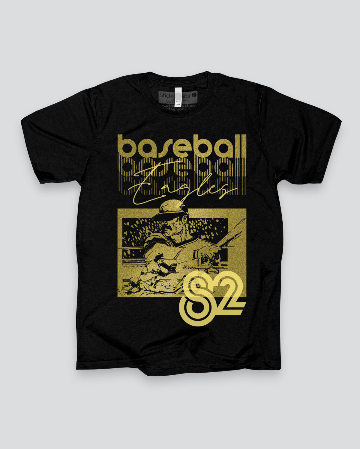 &#39;82 EAGLES Modern Vintage Baseball T-Shirt