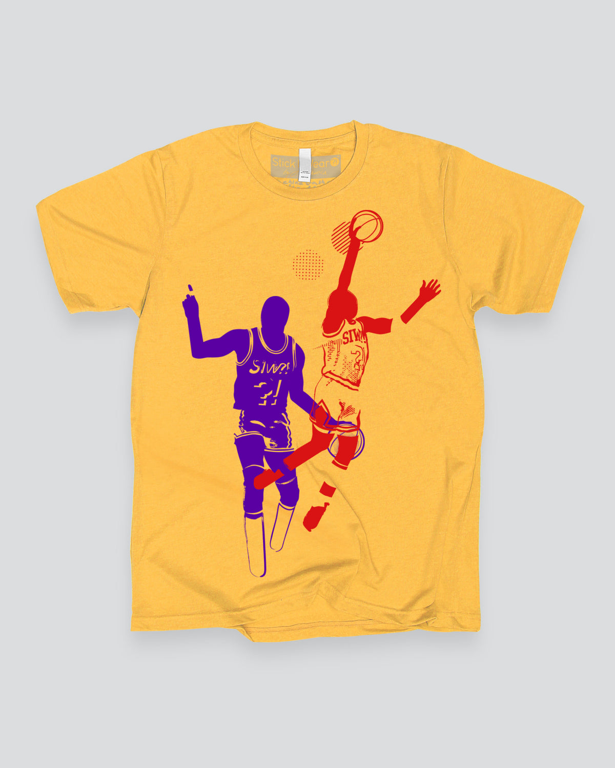 A SPECTACULAR MOVE 01 Basketball Stance T-Shirt