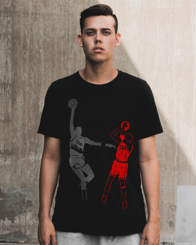 A SPECTACULAR MOVE 02 Basketball Stance T-Shirt