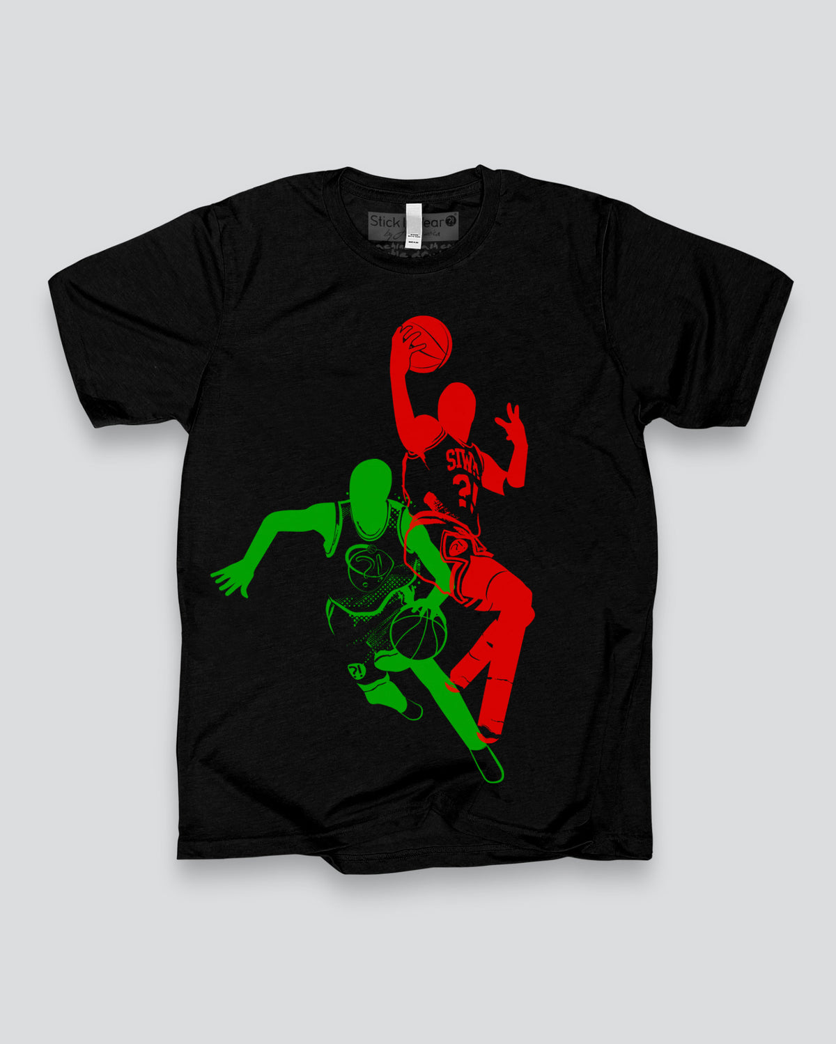 A SPECTACULAR MOVE 04 Basketball Stance T-Shirt