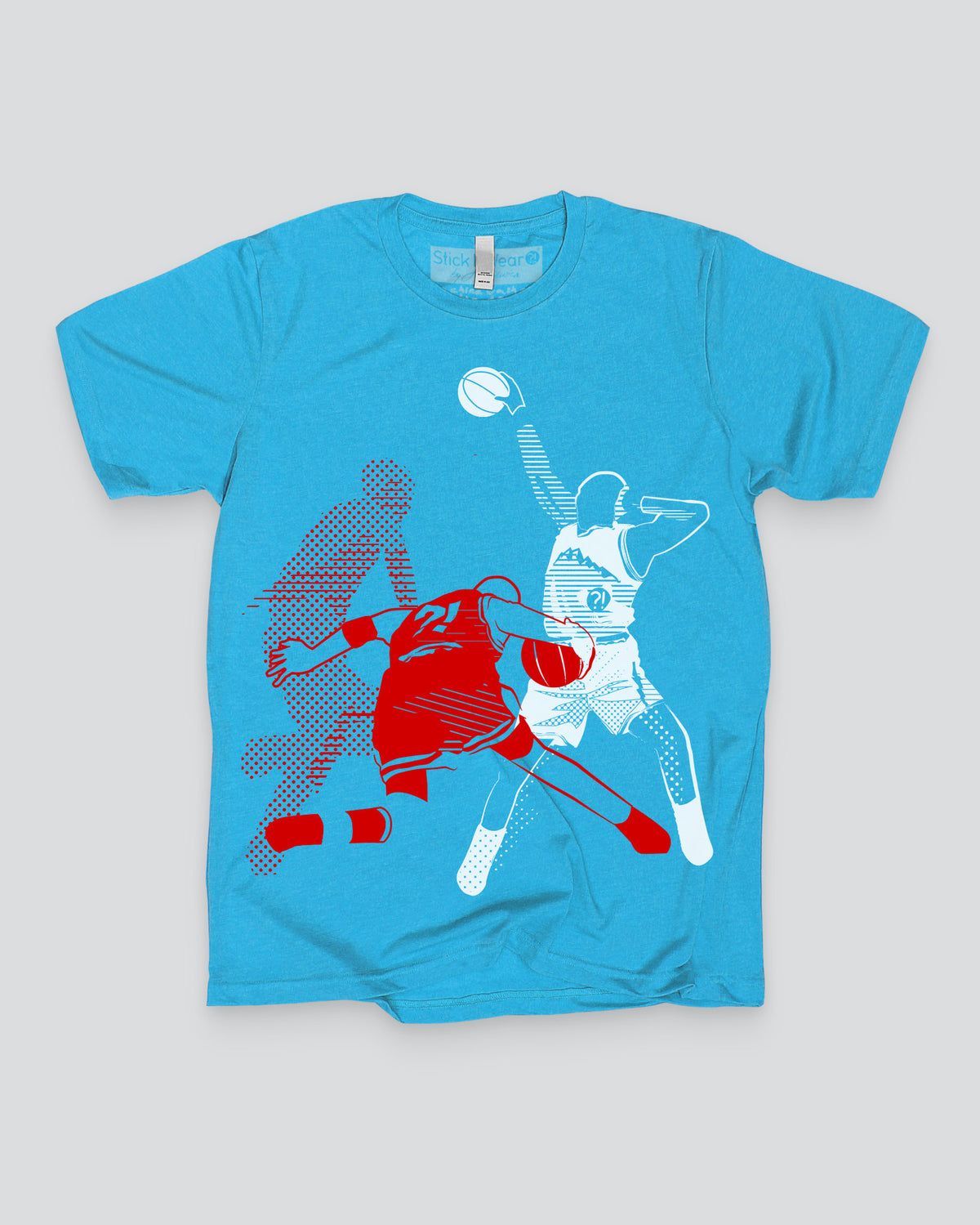 A SPECTACULAR MOVE 06 Basketball Stance T-Shirt