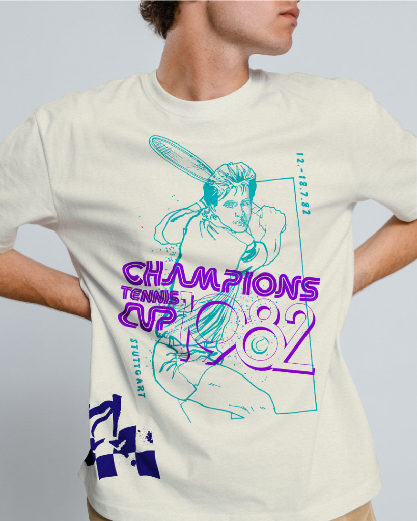 Vintage Tennis T Shirt CHAMPION'S CUP Vintage Tennis