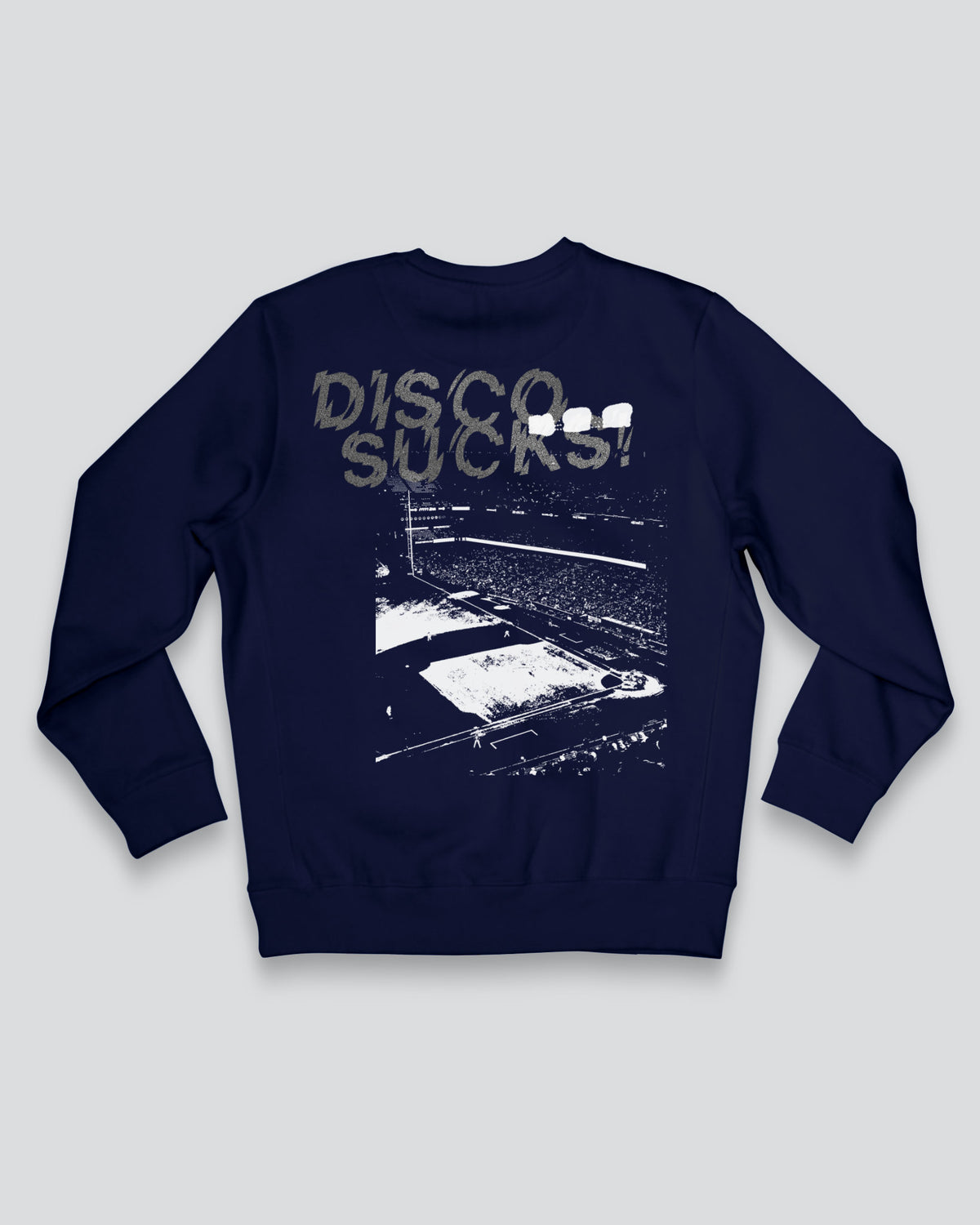 DISCO DEMOLISHED Luxury Skybox Baseball Sweatshirt