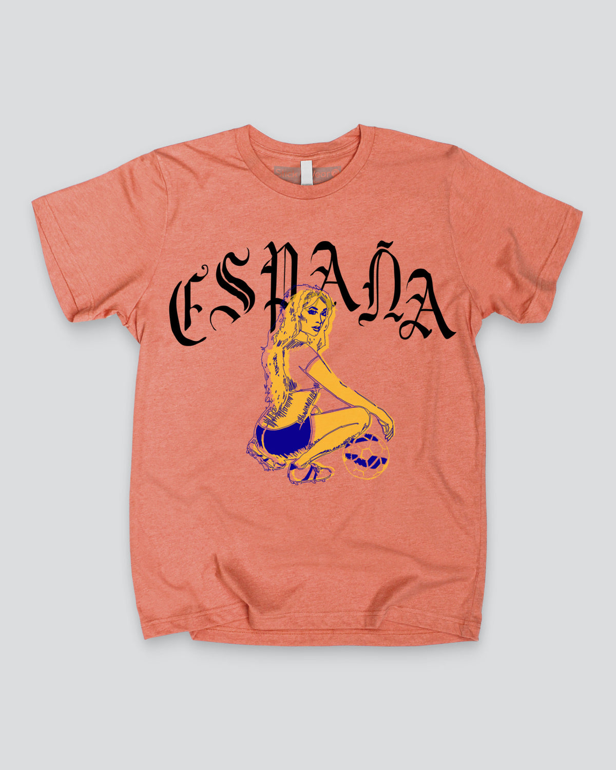 ESPANA Calendar Girls Soccer T-Shirt
