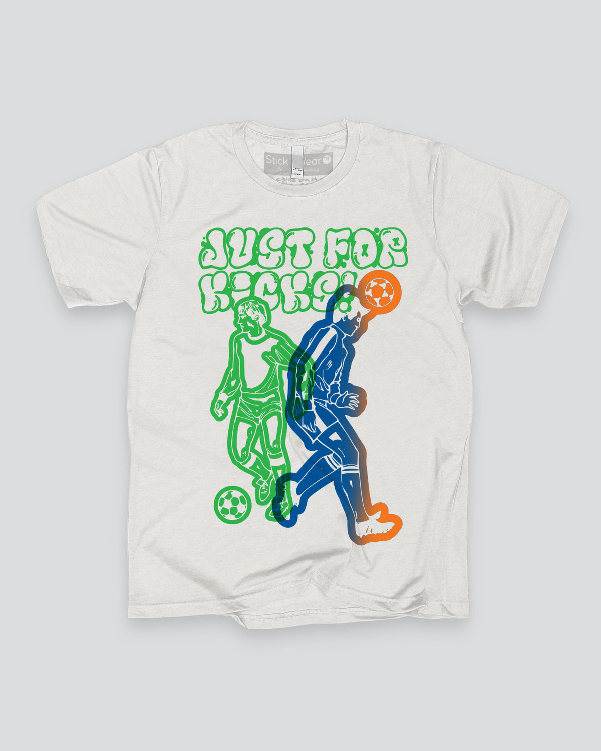 JUST FOR KICKS! Front Row Soccer T-Shirt