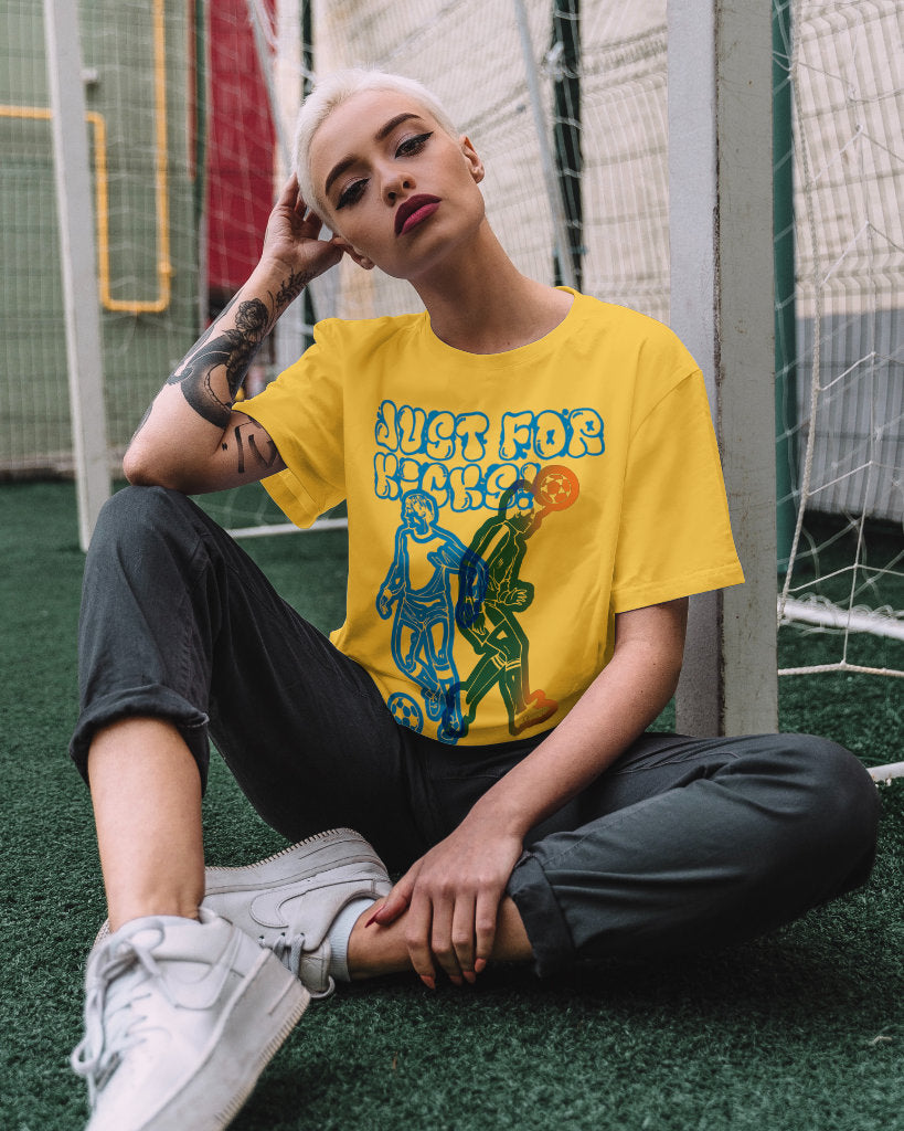 JUST FOR KICKS! Front Row Soccer T-Shirt