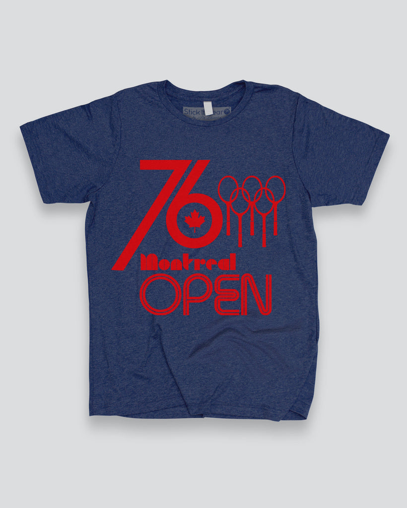 MONTREAL OPEN Vintage Tennis Tournament T-Shirt - Stick It Wear?!