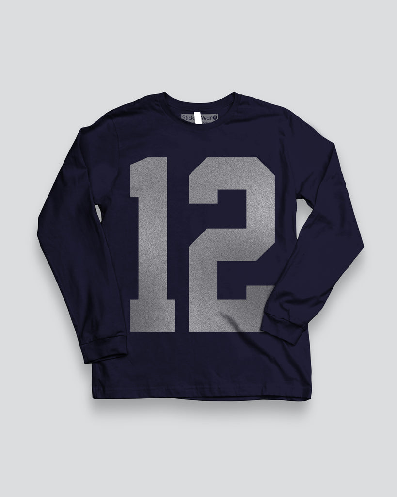 トップス 9090 Numbering Game Shirts L/STee M Navy stickitwear-NAVY_AND_SILVER_12