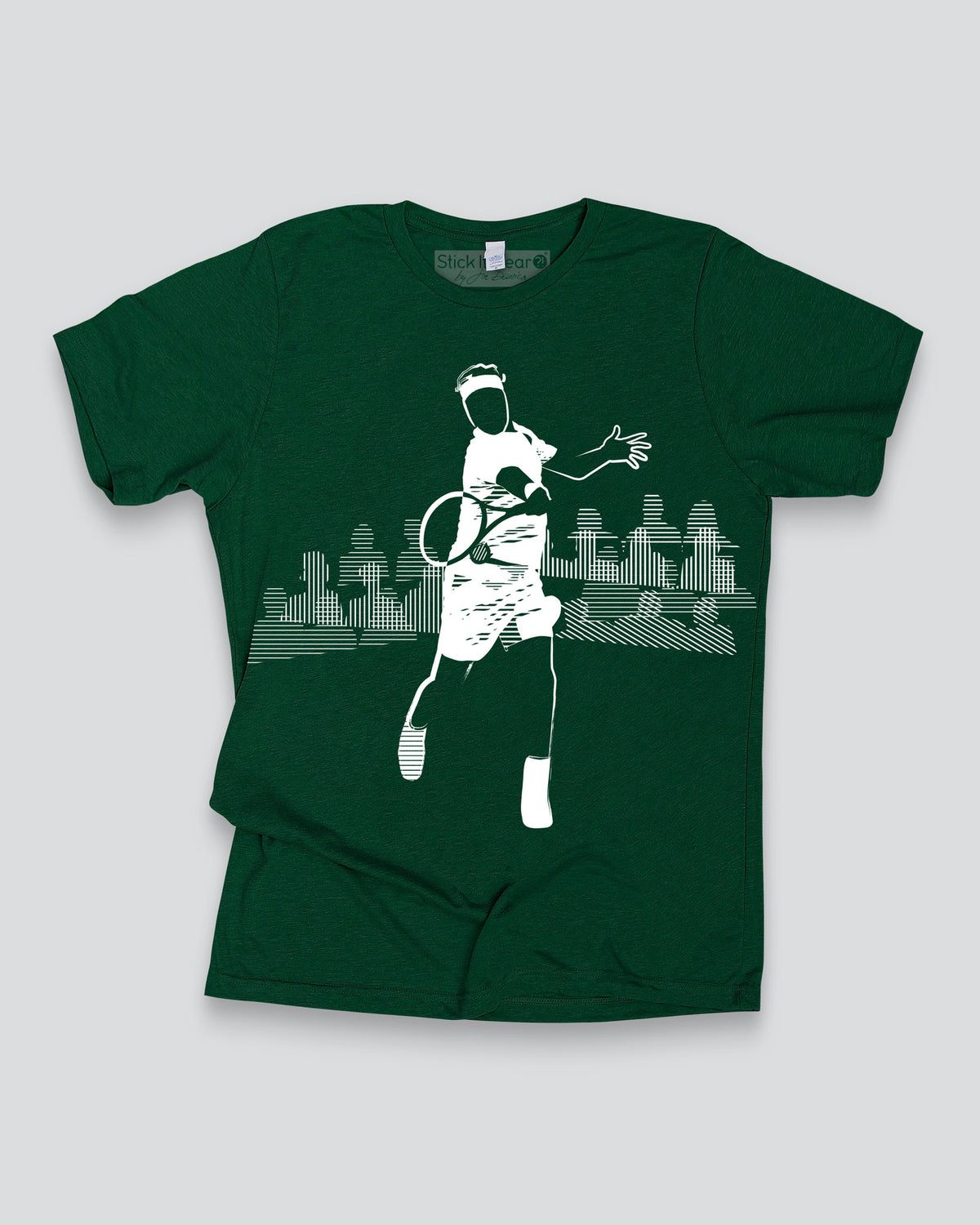 ONCE THY KING (Grass Court Edition) Tennis Stance T-Shirt