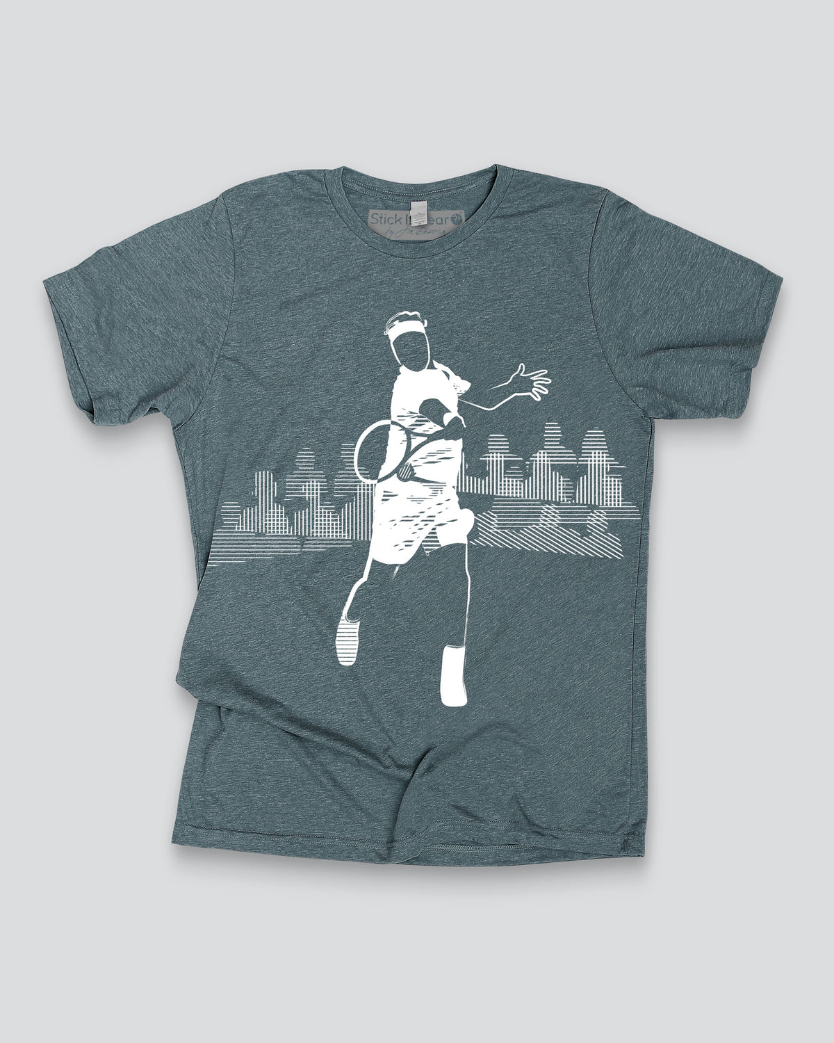 ONCE THY KING (Hard Court Edition) Tennis Stance T-Shirt