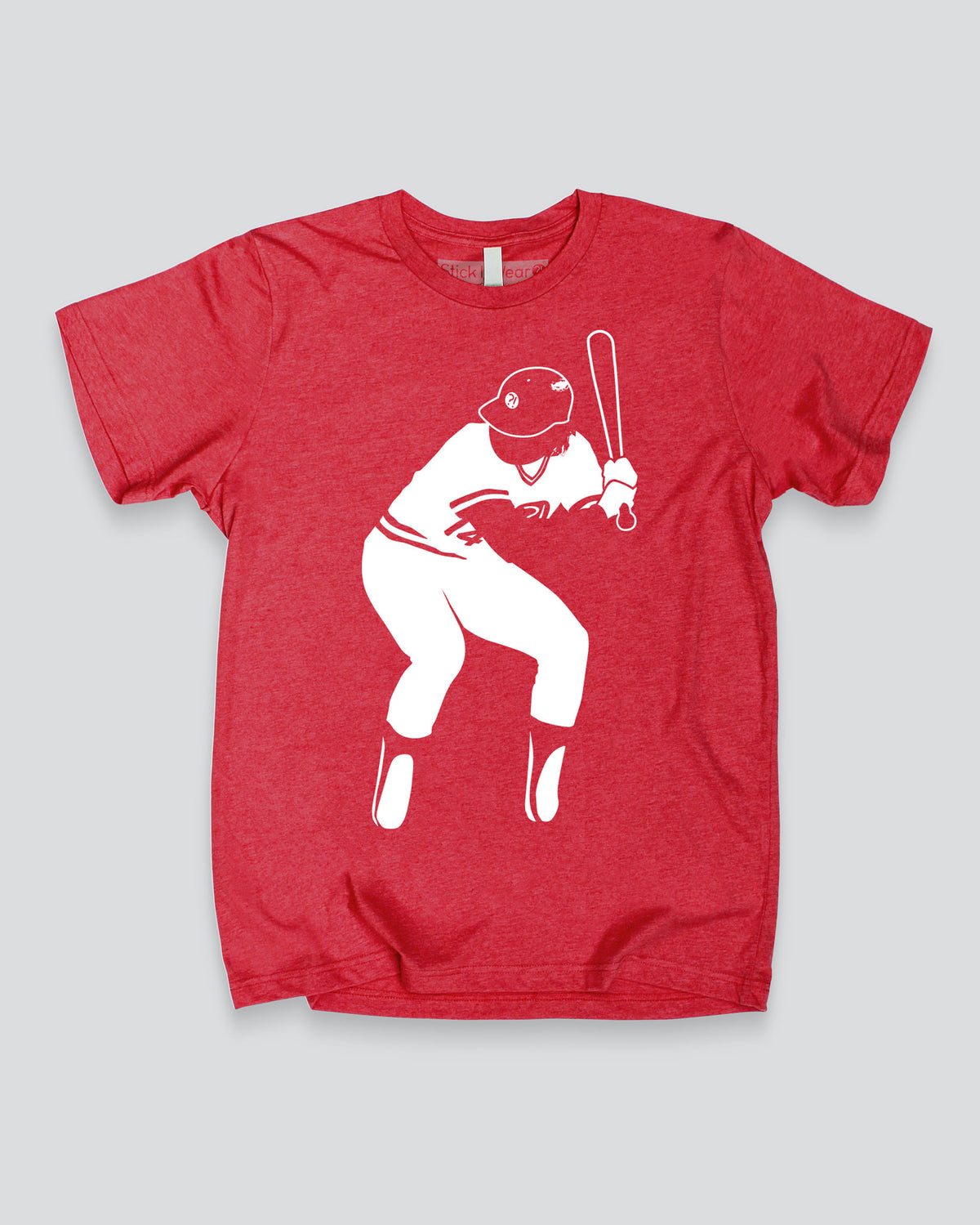 RED HOT Baseball Stance T-Shirt