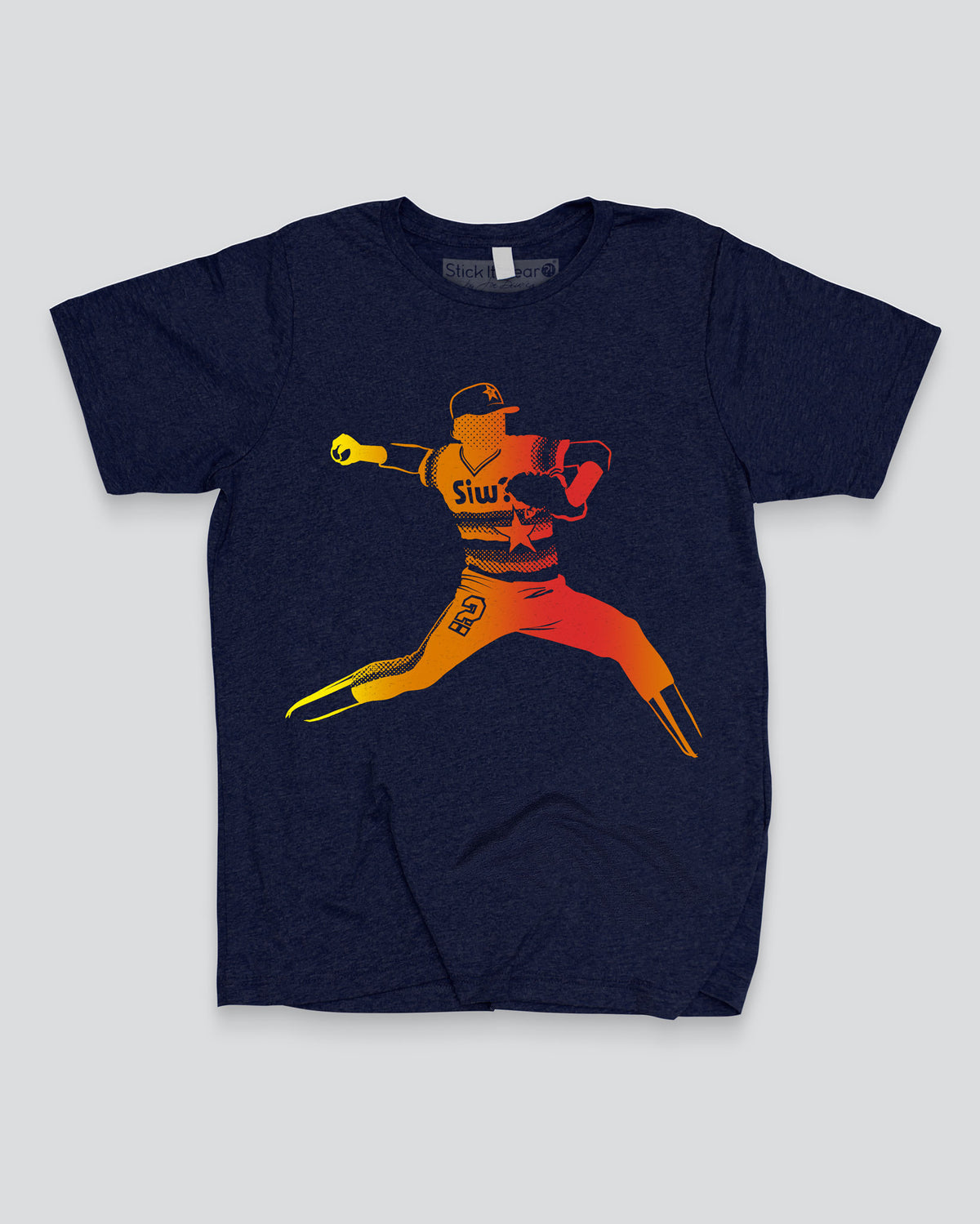 ROCKET LAUNCHER Baseball Stance T-Shirt