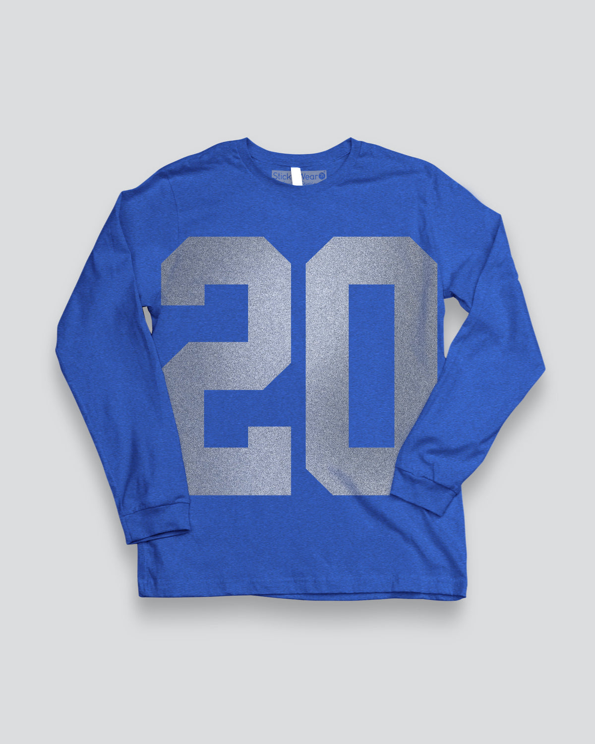 #20 XL HERO NUMBERS Long Sleeve Shirt B/S