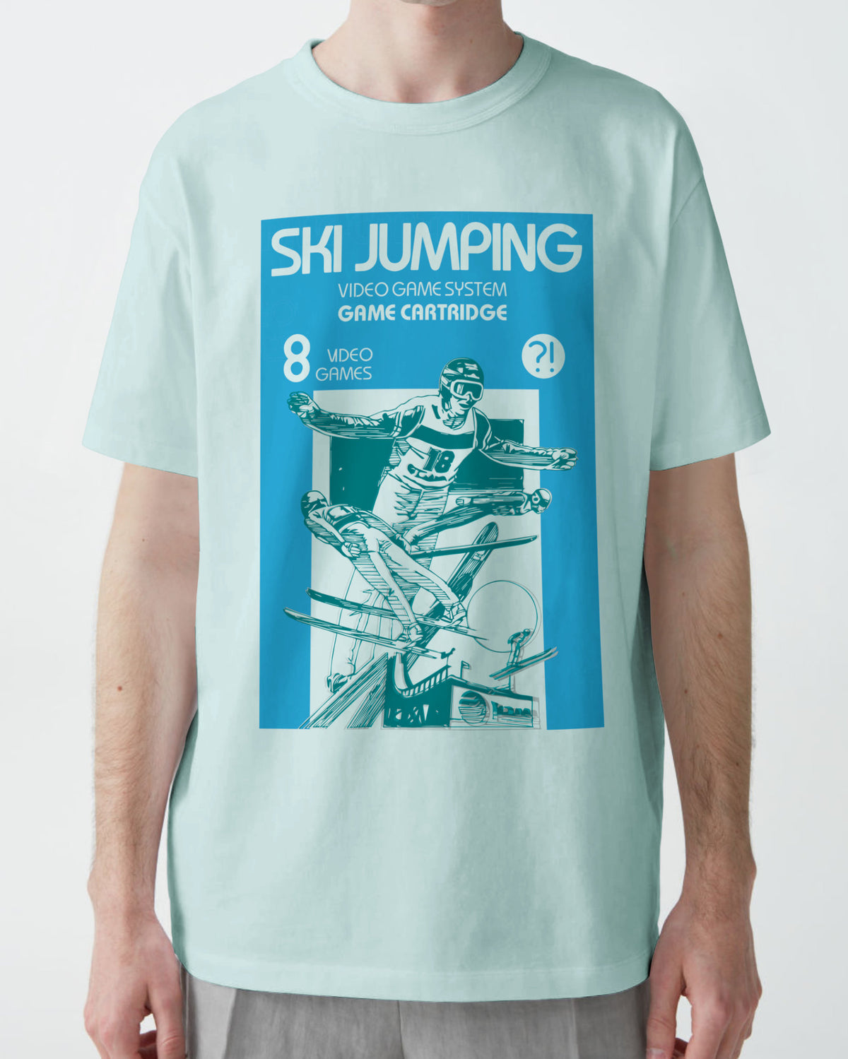 2600 SKI JUMPING VIDEO GAME T-Shirt