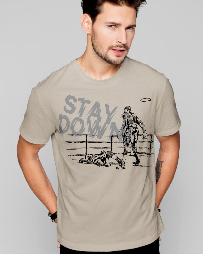 STAY DOWN! Training Camp Boxing T-Shirt