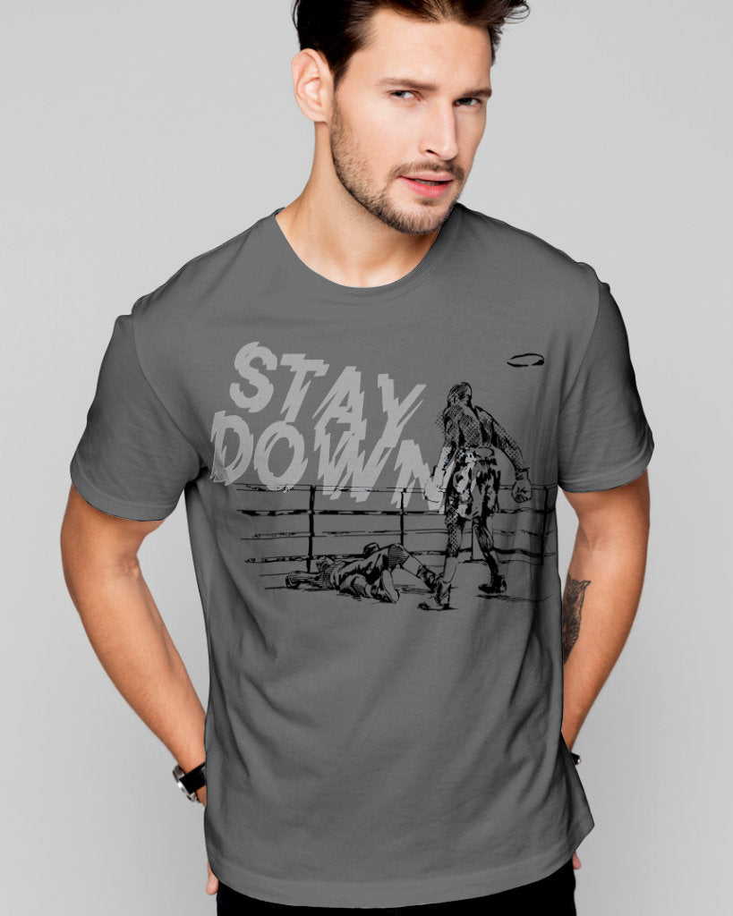 STAY DOWN! Training Camp Boxing T-Shirt