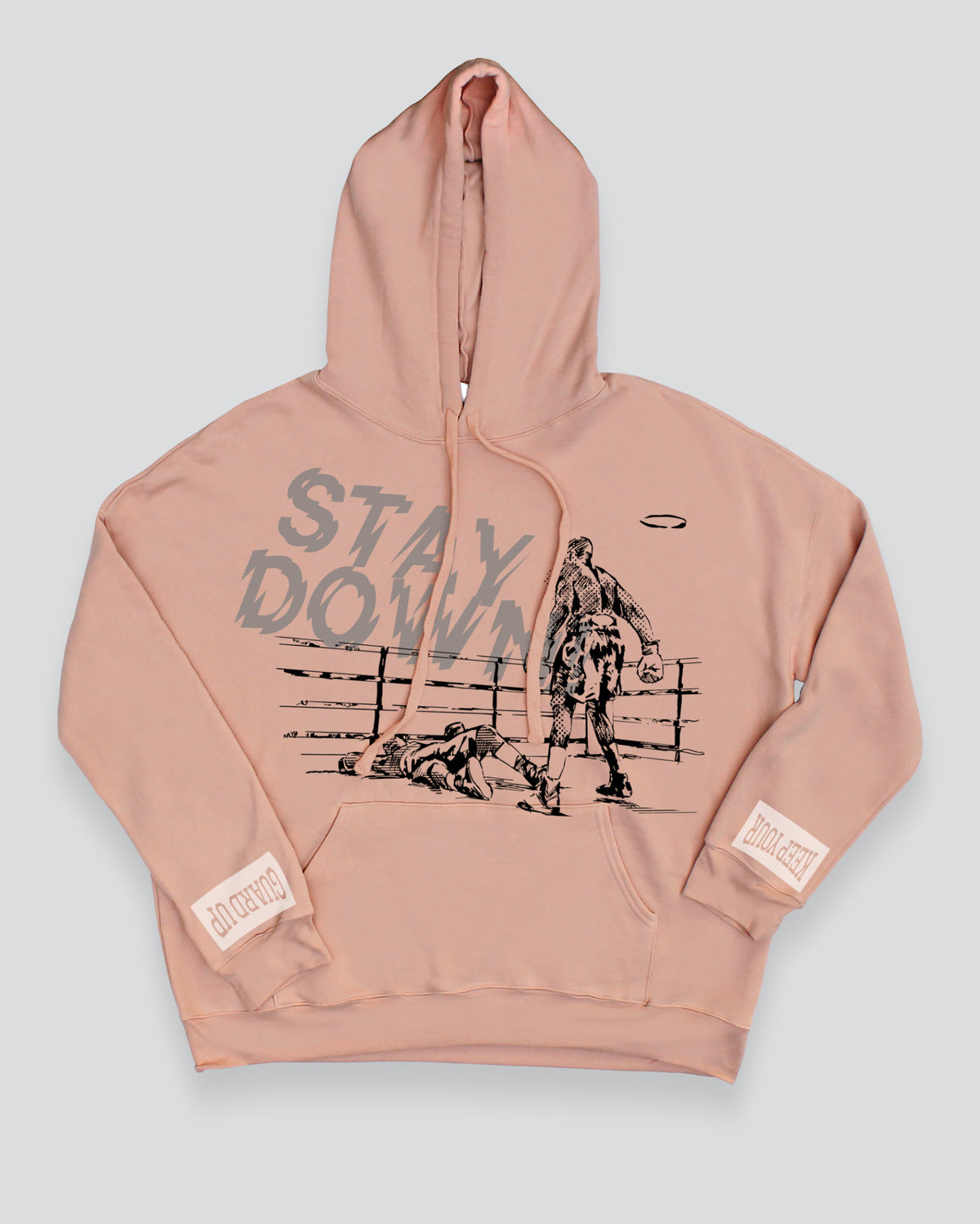 STAY DOWN! Training Camp Boxing Hoody