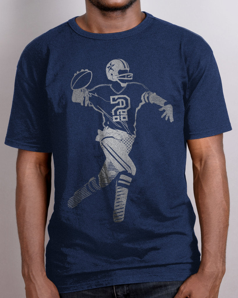 LONE STAR CAPTAIN Football Stance T-Shirt