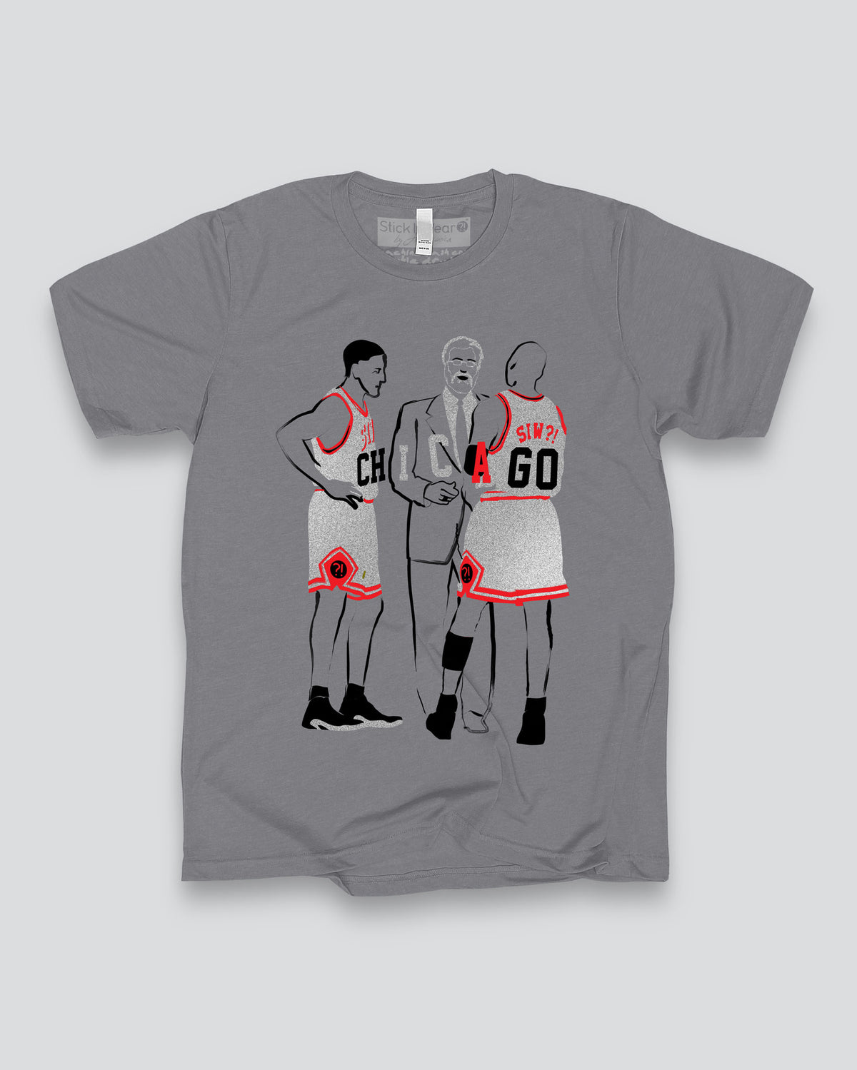 TRIANGLE Front Row Basketball T-Shirt