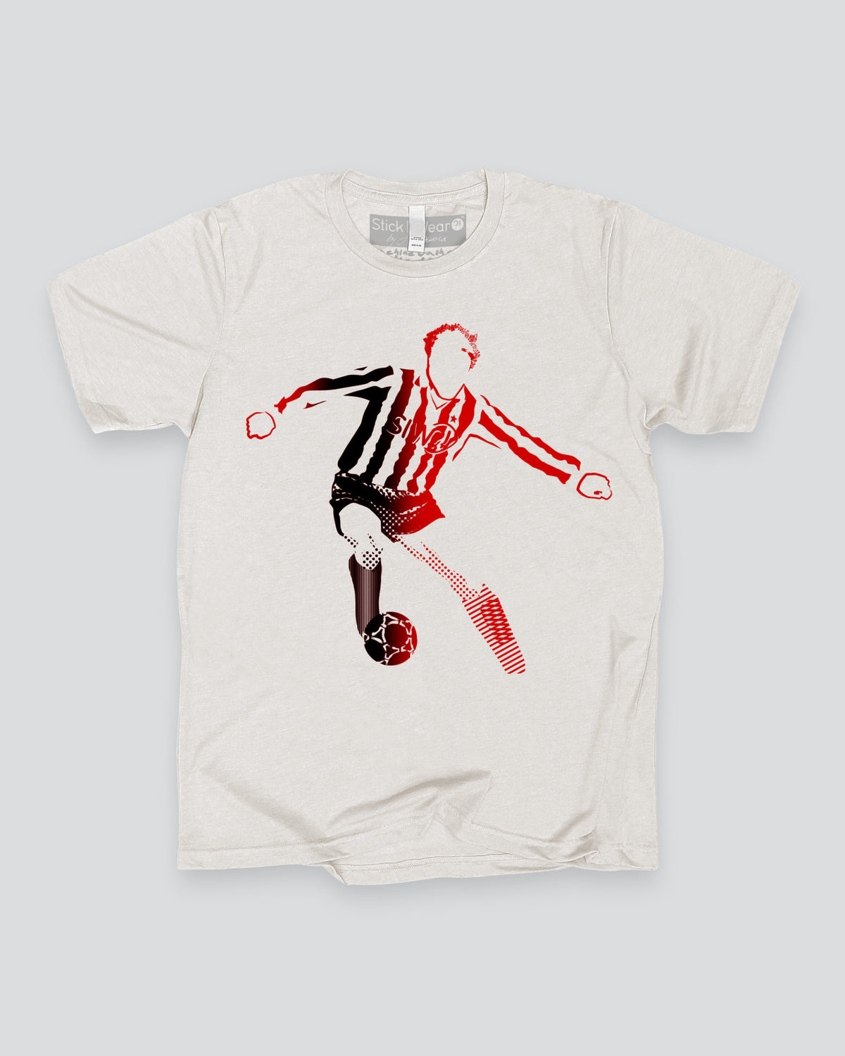 THE SWAN Soccer Stance T-Shirt
