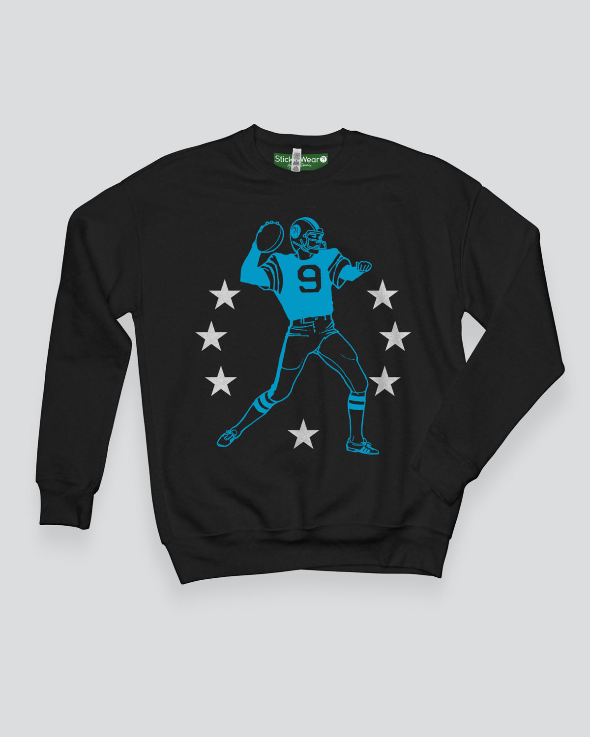 VINTAGE FOOTBALL Sponge Fleece Front Row Sweatshirt