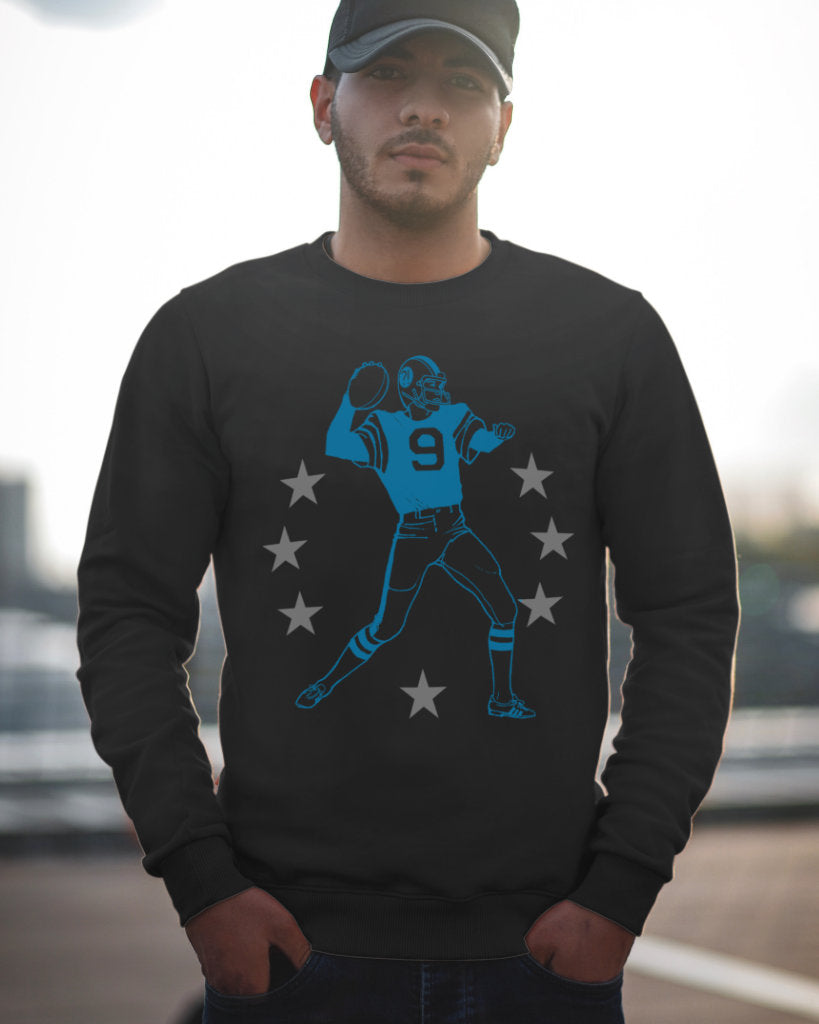 VINTAGE FOOTBALL Sponge Fleece Front Row Sweatshirt