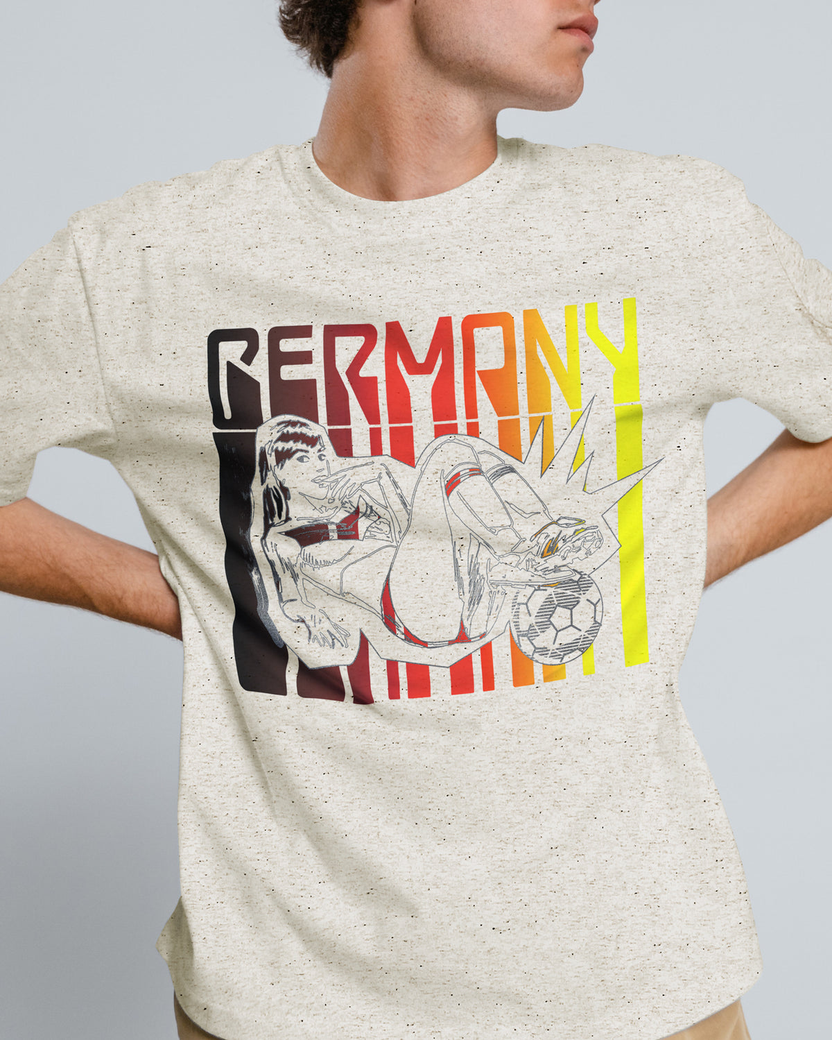 GERMANY Calendar Girls Soccer T-Shirt