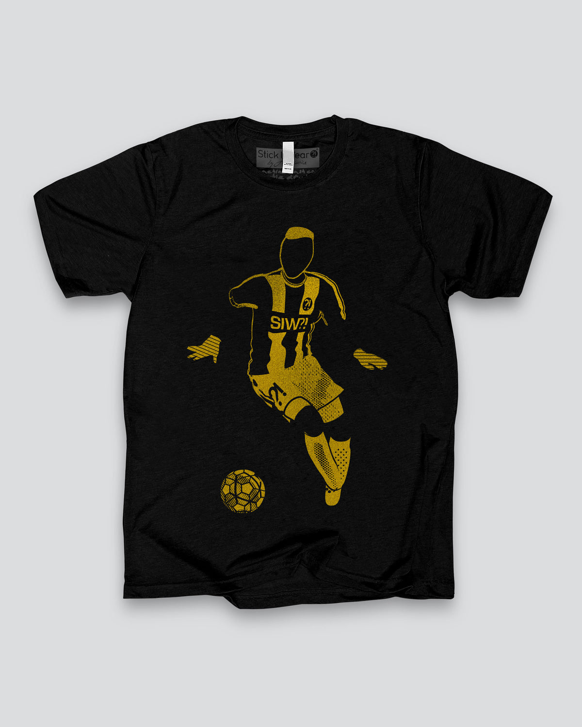 PAPAUL VISIT Soccer Stance T-Shirt