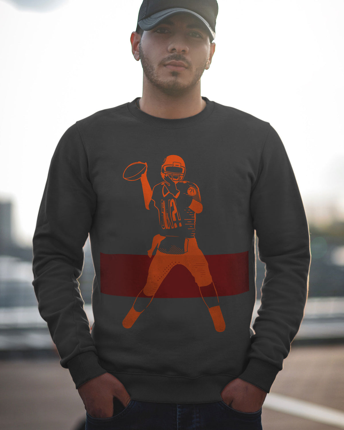 TB Luxury Skybox Football Sweatshirt